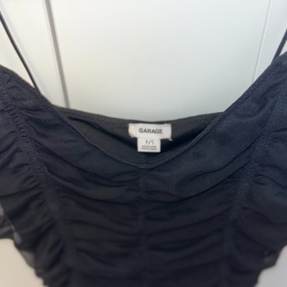 Mesh Ruched Cami - Picture 3 of 3